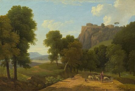 Jean Victor Bertin, ‘Shepherd with his Flock’, ca. 1820