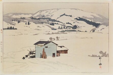 Yoshida Hiroshi, ‘Winter in Taguchi’, 1927