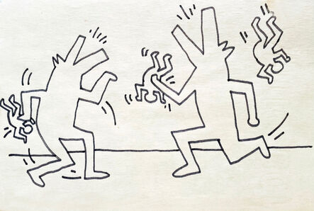 Keith Haring, ‘Untitled (Barking Dogs)’, 1982