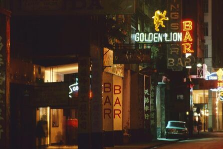 Greg Girard, ‘'Golden Lion Bar, Wanchai' Hong Kong’, 1974