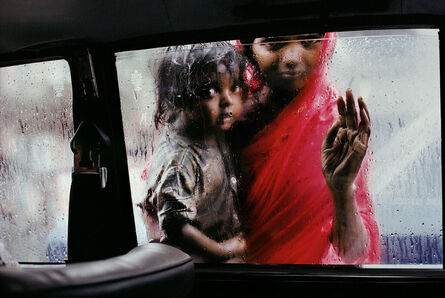 Steve McCurry, ‘Mother and Child at Car Window, Bombay’, 1993