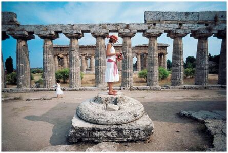 Slim Aarons, ‘Slim Aarons 'Laura Hawk in Paestum'’, 1984