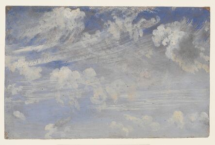John Constable, ‘Study of cirrus clouds’, ca. 1821-1822
