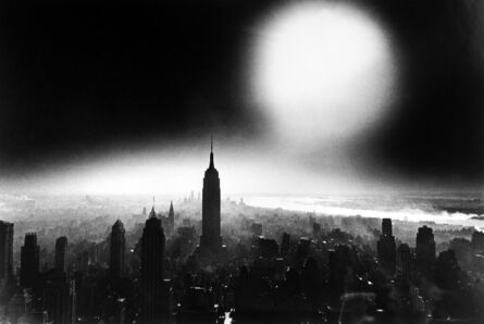 William Klein, ‘Atom Bomb Sky, New York’, 1955.