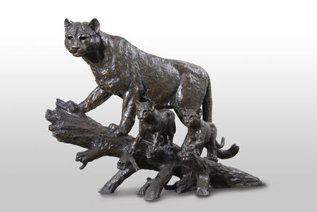 Peter Sawatzky, ‘First Lesson, Cougar Family’, 2009