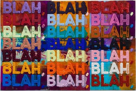 Mel Bochner, ‘Blah Blah Blah ’, 2018
