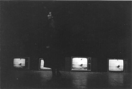 José Alejandro Restrepo, ‘Parquedades: park scenes for an actress, video and music (Photoperformance)’, 1987