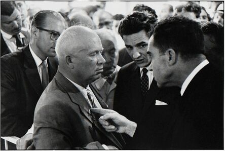 Elliott Erwitt, ‘Moscow (Nikita Khrushchev and Richard Nixon)’, 1959