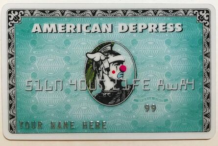 D*Face, ‘American Depress card’, 2008