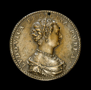 Pastorino de' Pastorini, called Pastorino da Siena, ‘Lodovica Felicina Rossi’, 1557