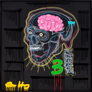 Al Baseer Holly (ABH), ‘What's a Skull Without a Brain ’, 2018