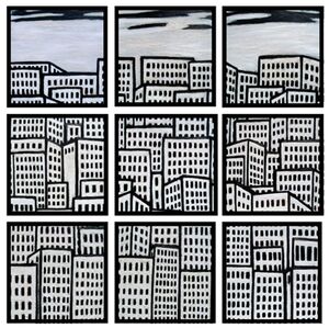 Carl McGrady, ‘Urban Patterns, 9-Panel, FREE SHIPPING/Cont. USA’, 2000