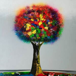 Pascal Feriault, ‘L'arbre coloré’, 2023