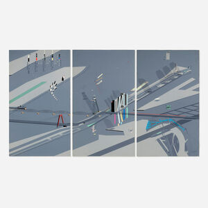 Rem Koolhaas, ‘New Rotterdam: Summation (triptych)’, 1982