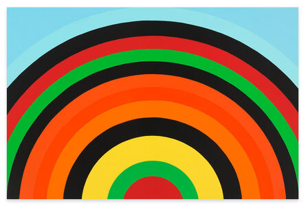Rico Gatson, ‘Untitled (Rainbow l)’, 2021