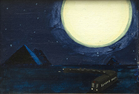 Jim Adams, ‘Nubian Express (Blue Moon)’, 2020
