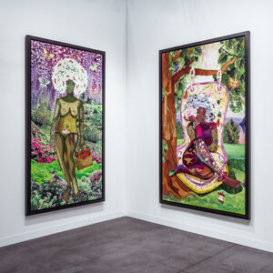 Almine Rech at The Armory Show 2021, installation view