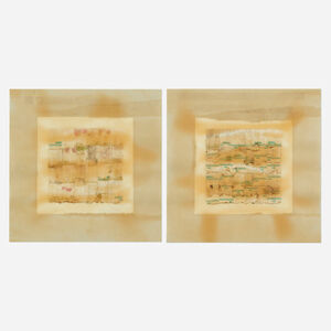 Steve Schmidt, ‘Green Line; O - MA (two works)’, 1998