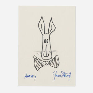 James Stewart, ‘Original "Harvey" cartoon’, c. 1950