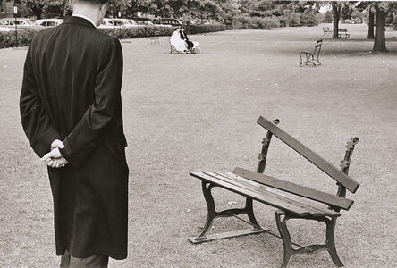 André Kertész, ‘Broken Bench, September 20, 1962, New York City’, 1962 / 1962c