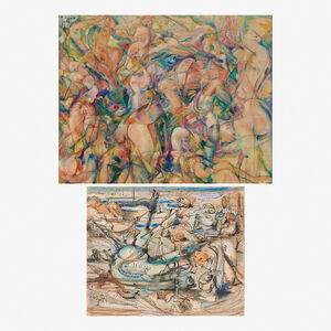 Camilo Egas, ‘Two works of art’