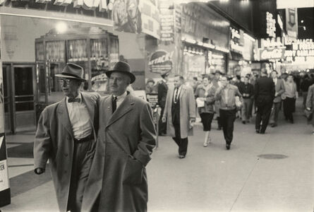 Frank Paulin, ‘Times Square, Two Drunks’, c. 1956