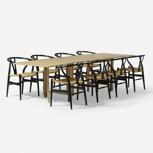 Hans J. Wegner, ‘dining set’