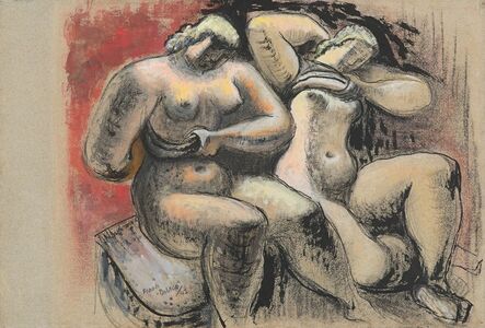 Frank Dobson, ‘Two Women’, 1943