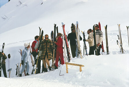 Slim Aarons, ‘Skiers At Gstaad’, 1969