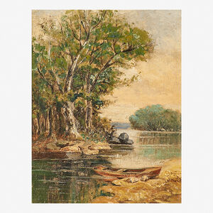 Levi Wells Prentice, ‘Untitled (River Scene)’