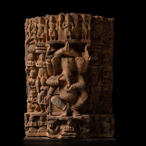 Unknown Artist (Indian), ‘Dancing Ganesha, Central India, Madhya Pradesh’, 10th century
