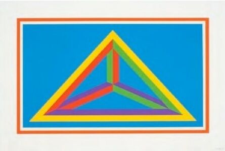 Sol LeWitt, ‘Isometric Figures in Five and Six Colors Series (orange border)’, 2002