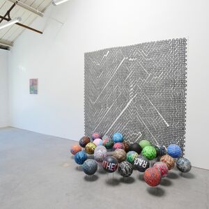 Leo Bersamina and David Huffman, installation view