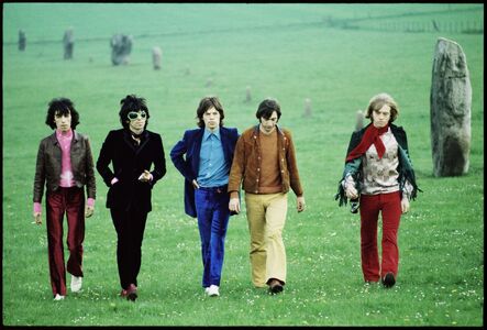 David Bailey, ‘Rolling Stones, Avebury Hill’, 1968