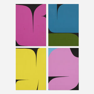 Kenneth Licht, ‘Geometric Paintings (four works)’, c. 1970