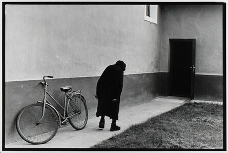 Leonard Freed, ‘Old Woman and Bicycle Hungary ’, 1984