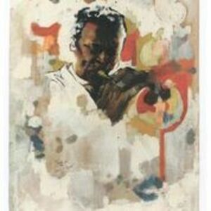 Jeff Donaldson, ‘Study for the Wall of Respect (Miles Davis)’, 1967