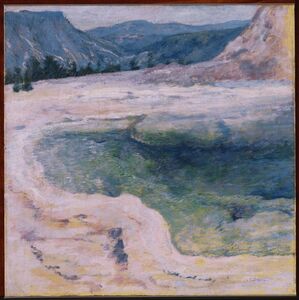 John Henry Twachtman, ‘The Emerald Pool’, ca. 1895