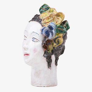 Wiener Werkstätte, ‘Head of a woman, Austria’, ca. 1930