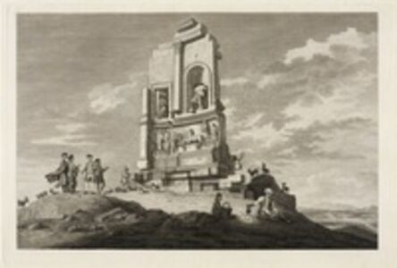 James Stuart, ‘A view of the monument of Philopappus’, 1762