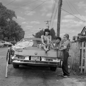 Christine Osinski, ‘Three Women with a Bat’, 1983/84