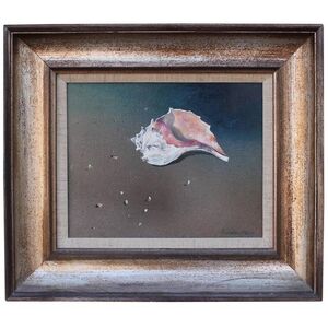 William Bill Hoey, ‘"Conch on the Beach" Realist Still Life’, ca. 1970