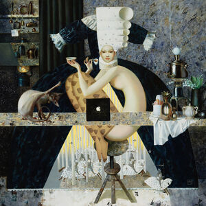 Anna Berezovskaya, ‘Email or Bell for a Cat’, 2018