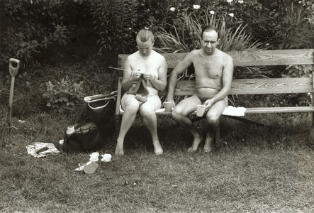 Elliott Erwitt, ‘Nudists on Ile du Levant, France’, 1968/1968