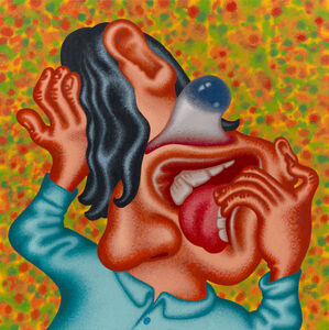 Peter Saul, ‘"Wrong Man"’, 2024