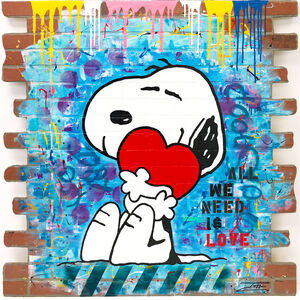 ALL WE NEED IS LOVE (SNOOPY)