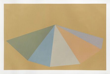 Sol LeWitt, ‘Pyramids, Plate #03’, 1987
