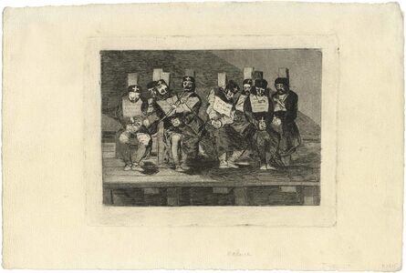 Francisco de Goya, ‘No se puede saber por qué  - One can't tell why’, ca. 1808-14