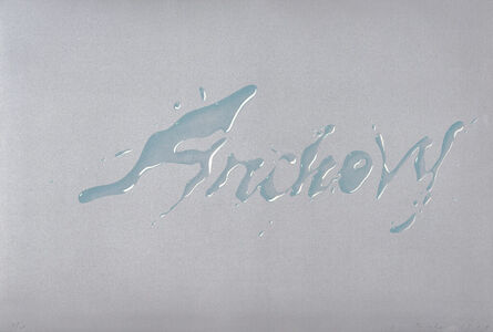 Ed Ruscha, ‘Anchovy’, 1969