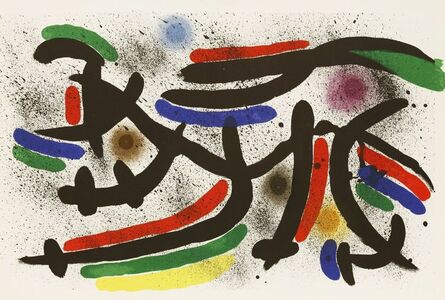 Joan Miró, ‘LITHOGRAPHIE I (MOURLOT 860, 865, 866)’, 1972